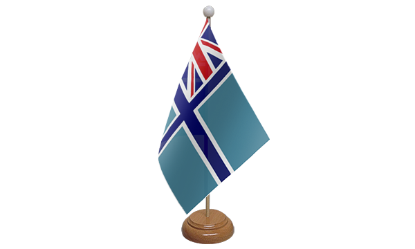 Civil Air Ensign Small Flag With Wooden Stand